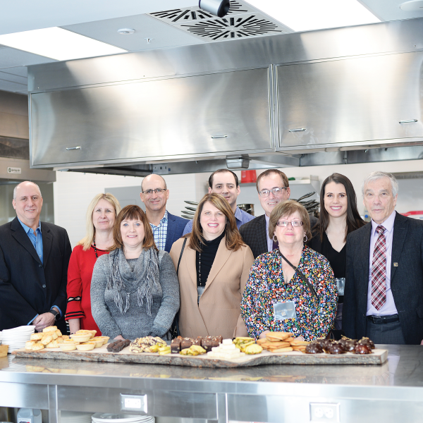 Flanagan Family with John Tibbits, Conestoga College